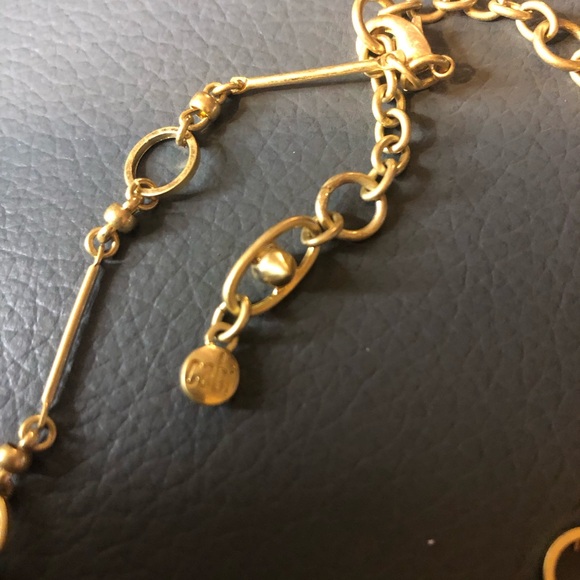 CAbi Gold and Brown Cameo Necklace - Picture 4 of 5